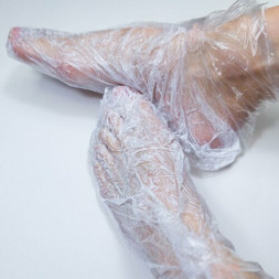 SMART    Набор СПА маска-носочки для ног и ногтей   15шт   MOLECULAR SPA FOR FOOT