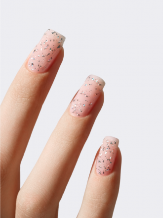 NAIL REPUBLIC   Топ с поталью без л/с   10мл   Top   DIAMOND   #08