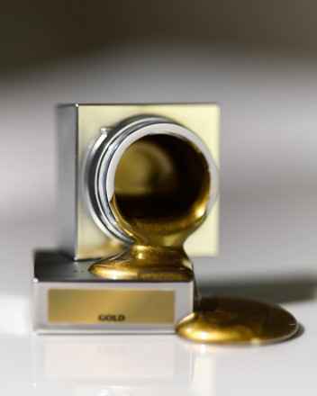 ALTA NIVELO   Гель-краска жидкое золото   5г   Gel Metallic   GOLD
