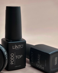 LiNTO   База прозрачная для педикюра  10мл  Base  PODO (новая)
