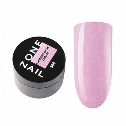 ONE NAIL   База камуфлирующая эластичная c шиммером  (легкие в снятии)  Base  SHIMMER   CREAM  (шайба)   30мл