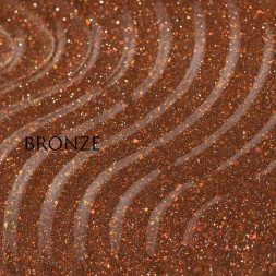 ALTA NIVELO   Гель для моделирования с шиммером   Gel Black   BRONZE   15г