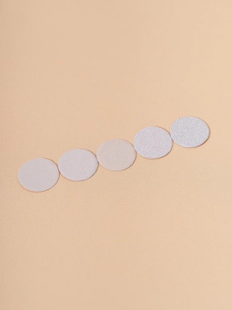 ALGEBRA BEAUTY   Сменные файлы  для педикюрного диска тонкие   SOFT WHITE   (50шт)   L (25мм)   #320