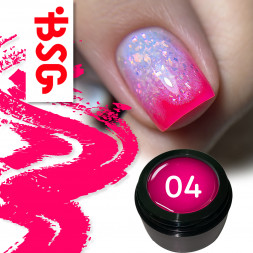 BSG   ПОЛИЖЕЛЕ   #04   13г (банка)   Полигель неоновый