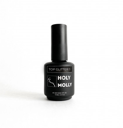 HOLY MOLLY   Топ без л/с   Top   GLITTER 1   15мл