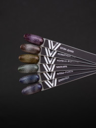 VOGUE NAILS   Гель-лак кошачий глаз хамелеон  10мл   БЛЭК ДЖЕК
