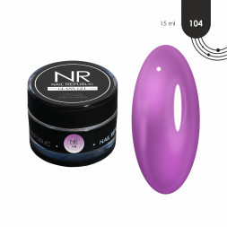 NAIL REPUBLIC   Гель для моделирования витражный   Gel CLASSIC (Glass)   #104   15г