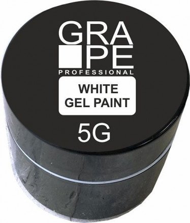 GRAPE  Гель-краска  5г  Gel Paint  WHITE