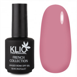KLIO  Гель-лак полупрозрачный  15мл   FRENCH COLLECTION   #08