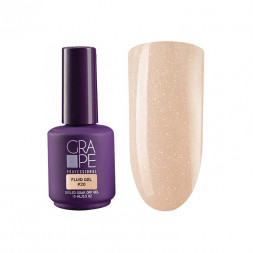 ONE NAIL &amp; GRAPE   Гель для укрепления с шиммером   Fluid gel   #20   15мл