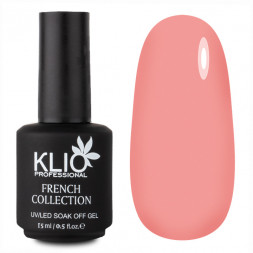 KLIO  Гель-лак полупрозрачный  15мл   FRENCH COLLECTION   #12