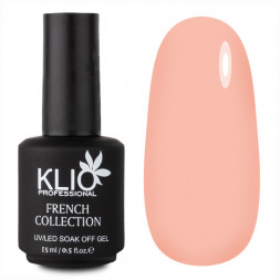 KLIO  Гель-лак полупрозрачный  15мл   FRENCH COLLECTION   #14
