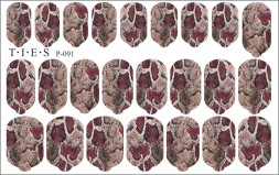 TIES   Пленка для маникюра   P-091