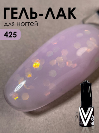 VOGUE NAILS   Гель-лак с блестками  10мл  #425