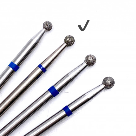 КМИЗ   Фреза алмазная  ШАР 25 Синяя   (866.104.001.021.025)   ГСАШ-2,5П-С