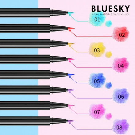 BLUESKY Aquacolor nail pen Акварельный фломастер №06