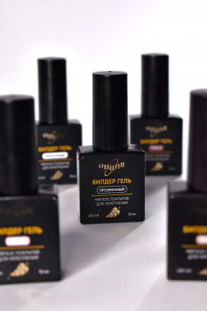 ОПЦИЯ   Билдер гель ПРОЗРАЧНЫЙ   15мл   Гель для укрепления ногтей