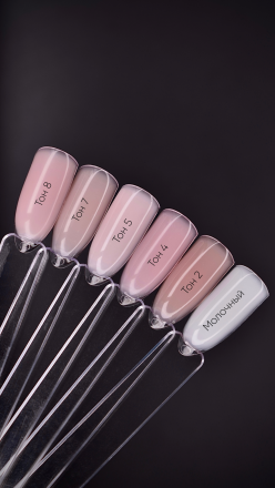 ОПЦИЯ   Билдер гель МОЛОЧНЫЙ   15мл   Гель для укрепления ногтей