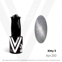 VOGUE NAILS   Гель-лак кошачий глаз с блёстками  10мл  KITTY  #3